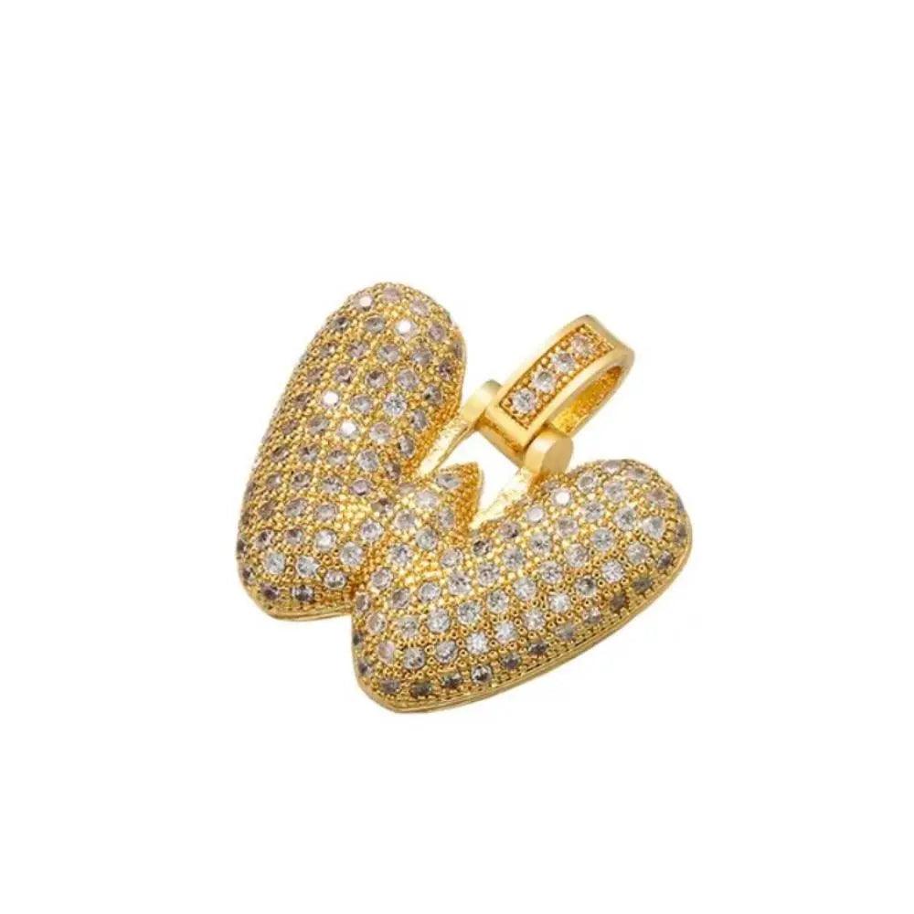 Bubble Initial Necklace - Box Chain - Ahava J