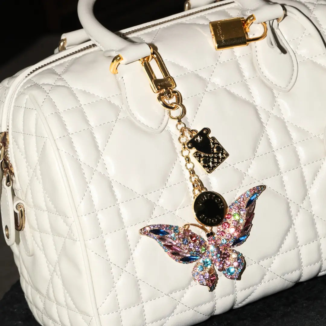 Butterfly Dangle Lux Bag Charm