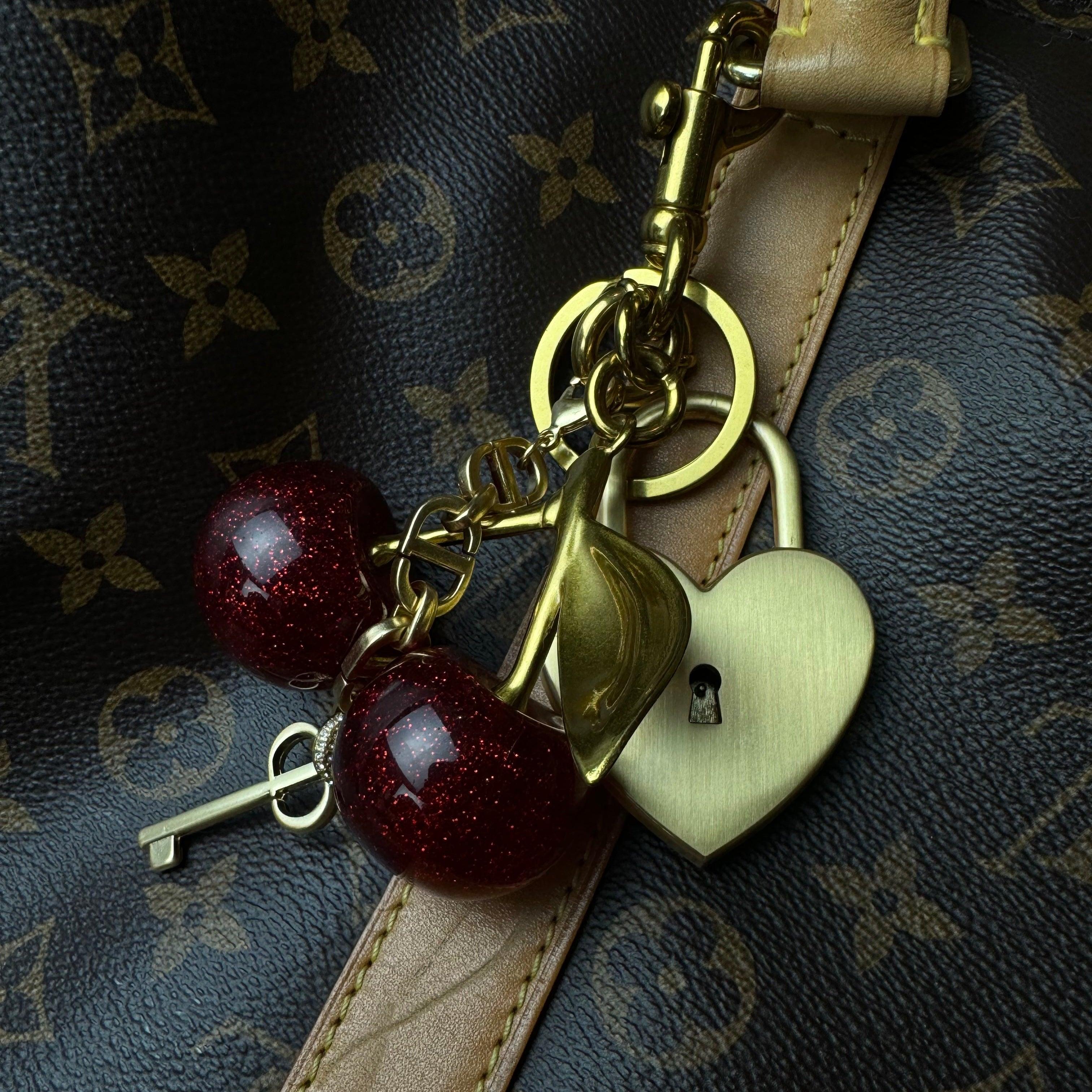 Cherry Bag Charm