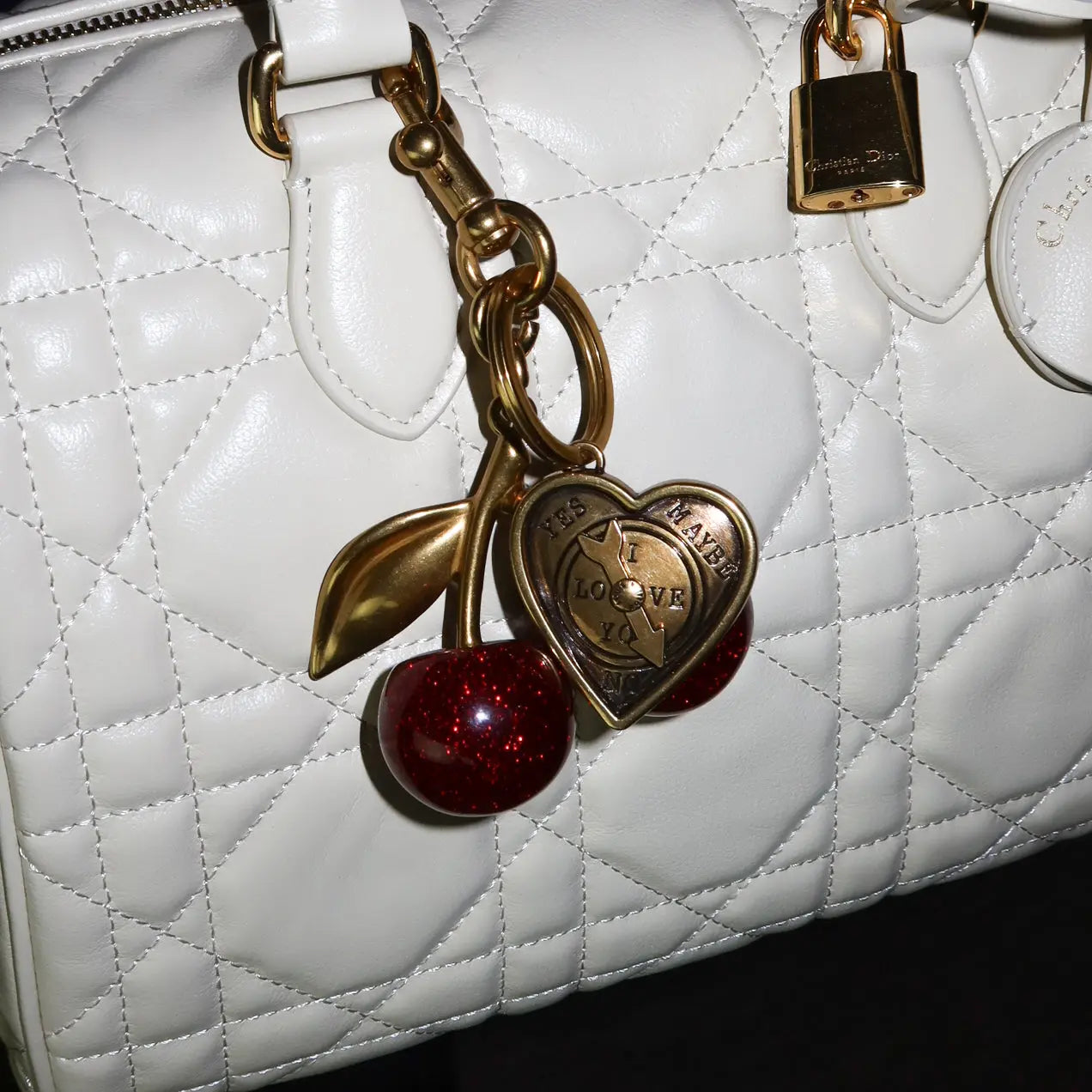I Luv U Bag Charm