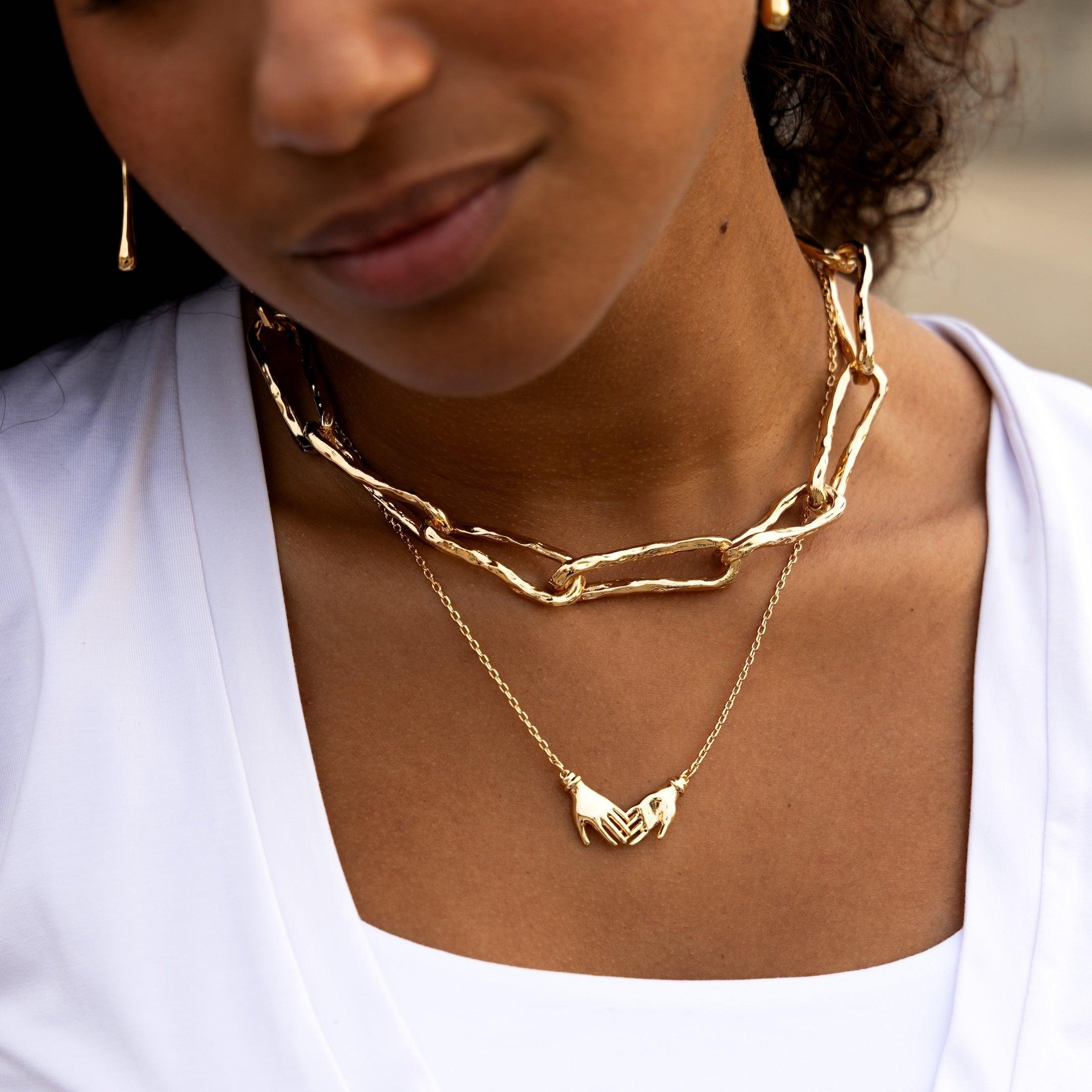 Infinity Necklace- Gold