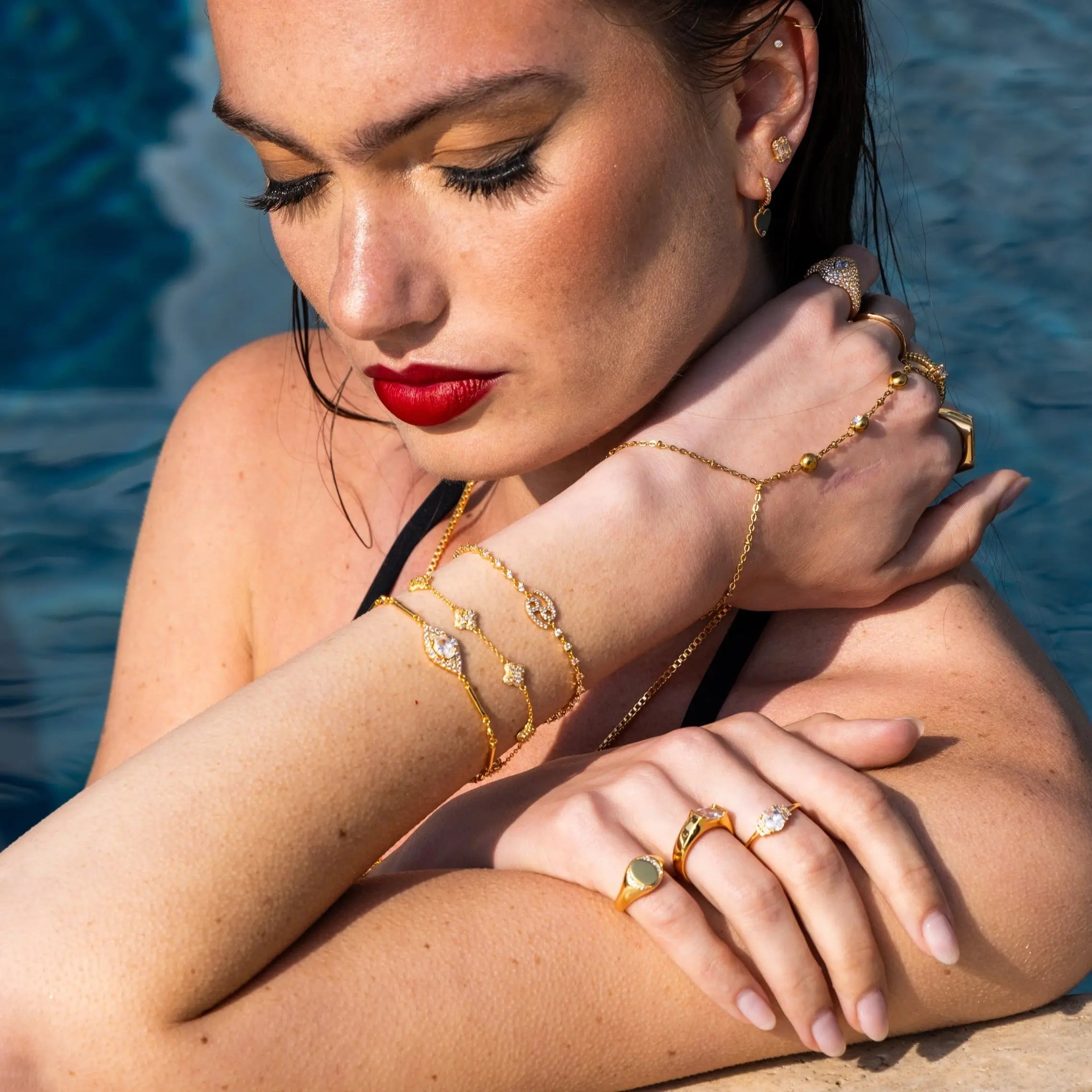 Mini Pinnacle Diamond Bracelet