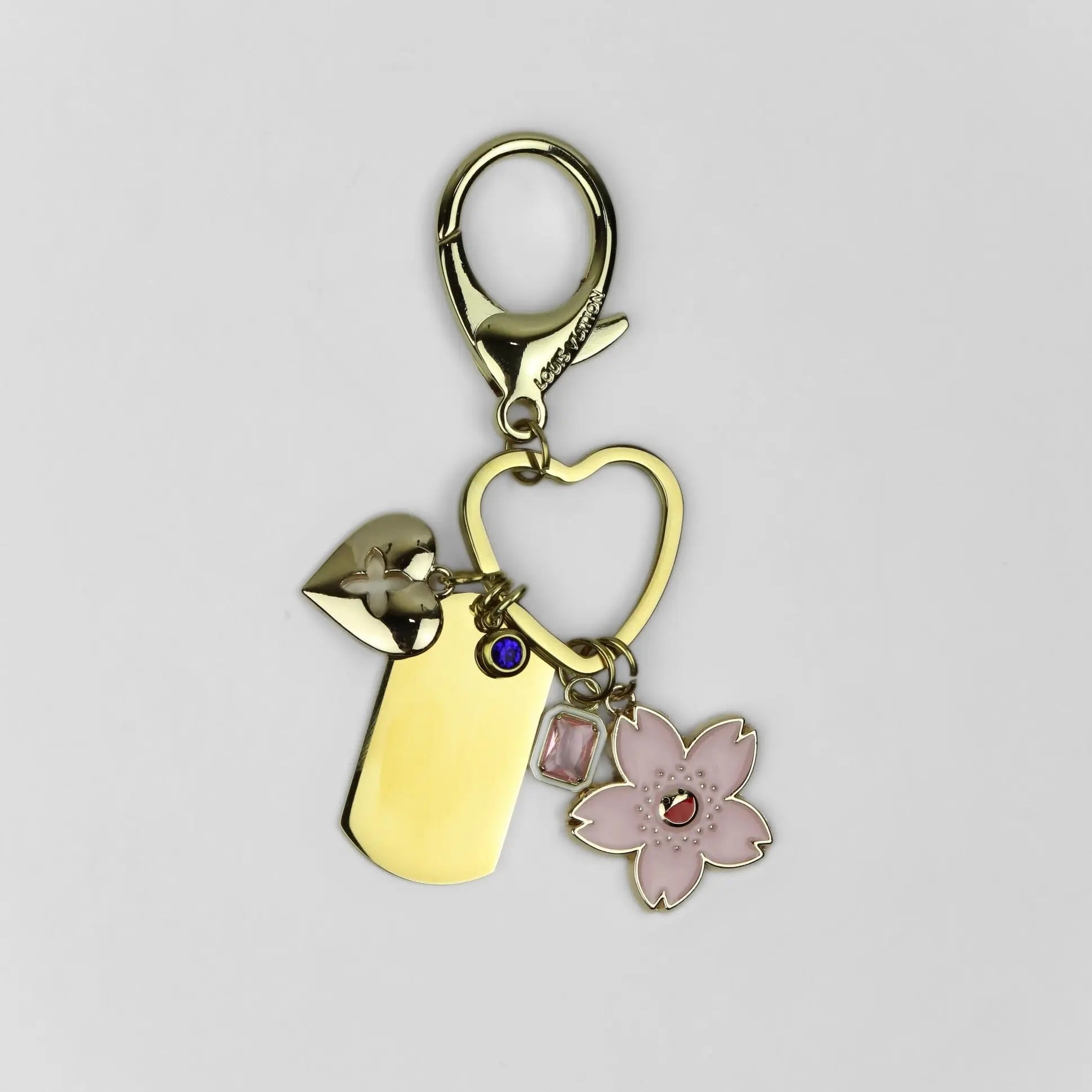 Pink Cherry Blossom Key Chain