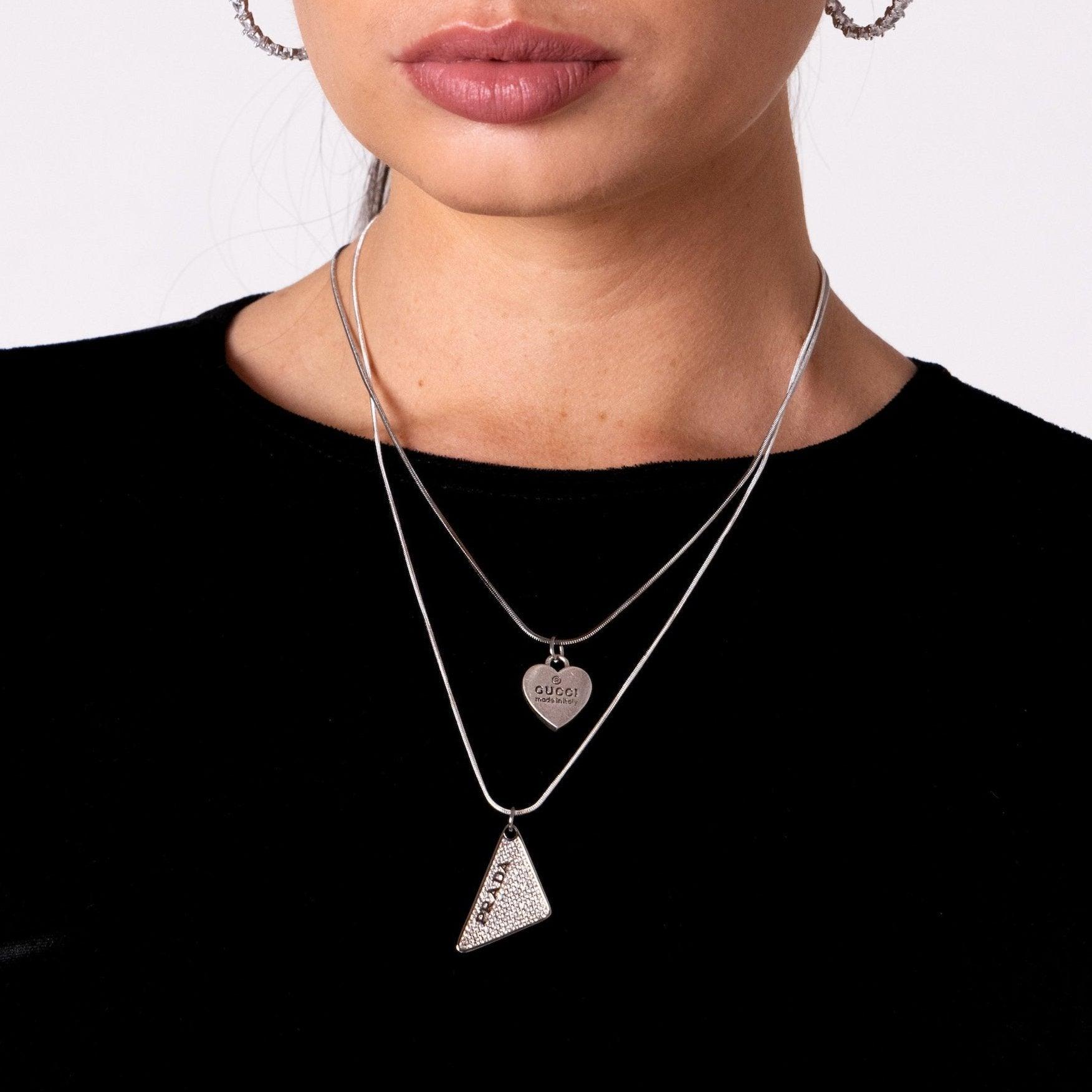 Silver Vain Necklace