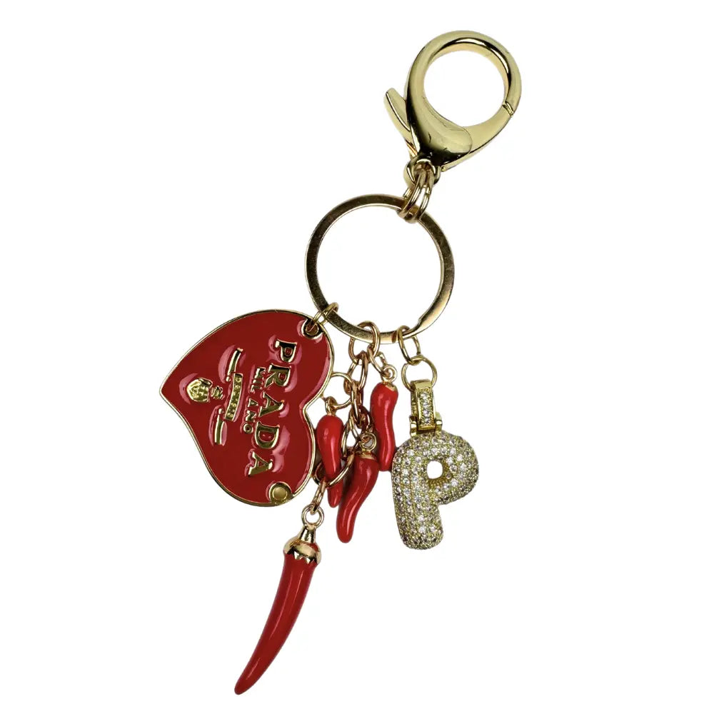 Spicy Letter Bag Charm
