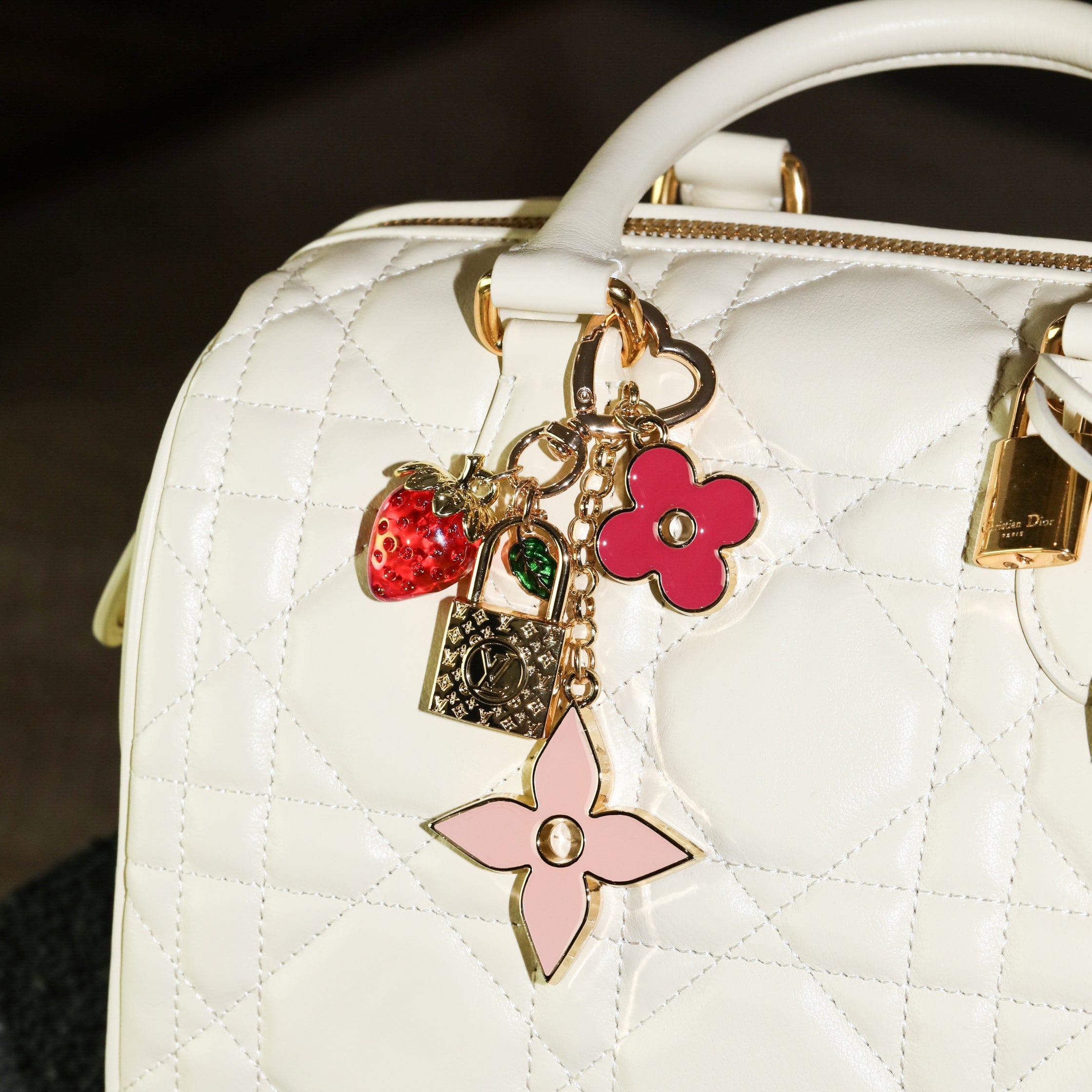 Strawberry Fields Bag Charm