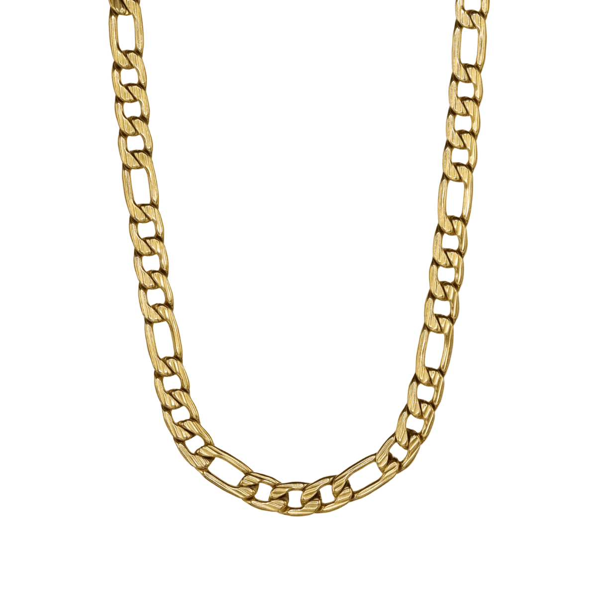 Thick Figaro Necklace- Gold - Ahava J