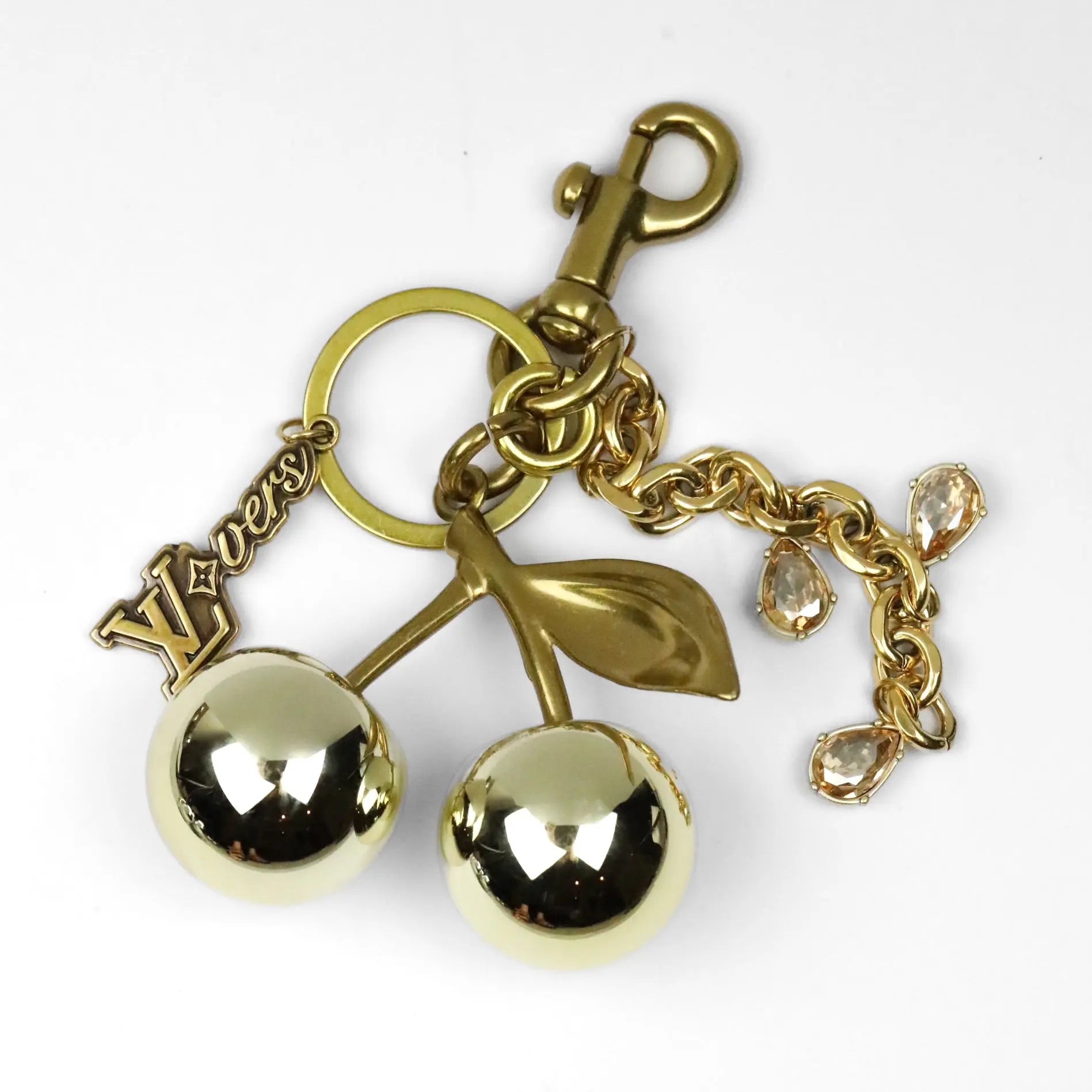 XLuvers Golden Cherries Bag Charm
