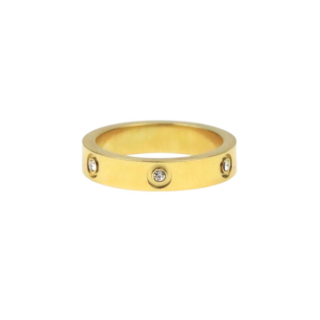 Alessia Crystal Inset Ring