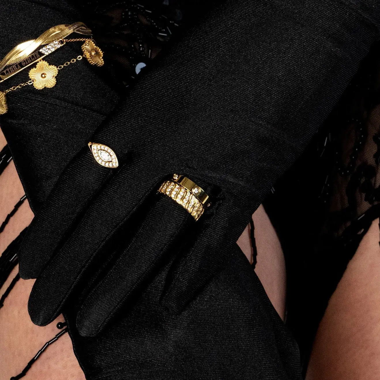 Alessia Crystal Inset Ring