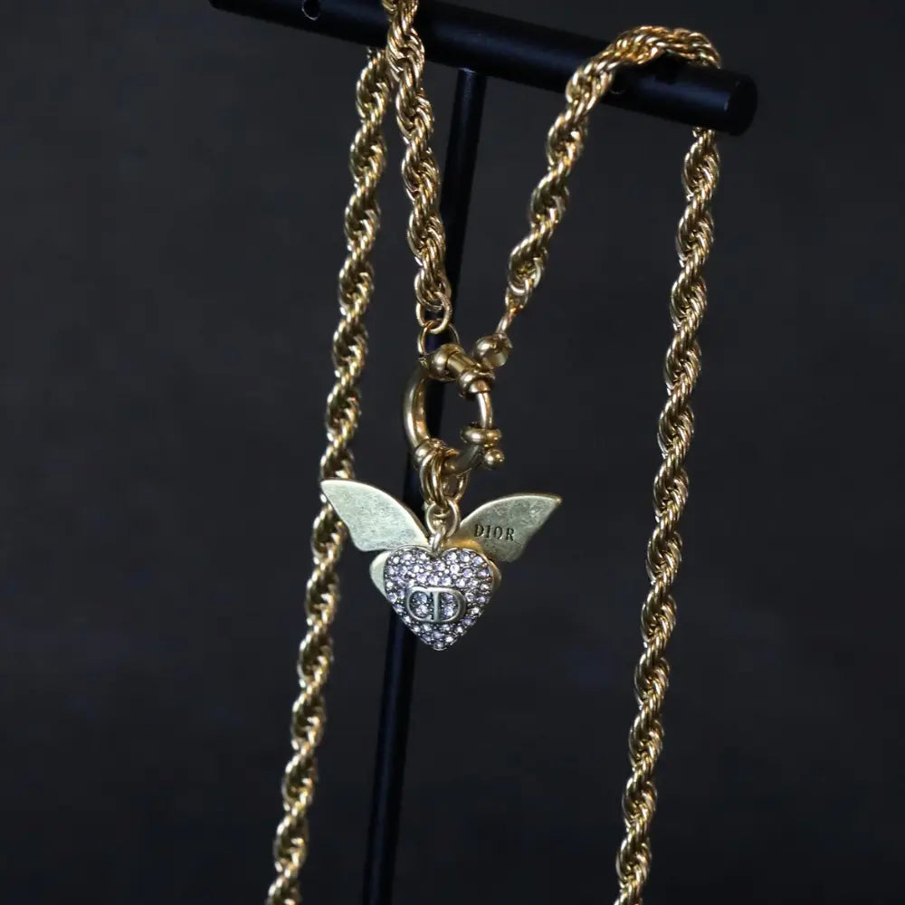Catania Butterfly Charm Necklace