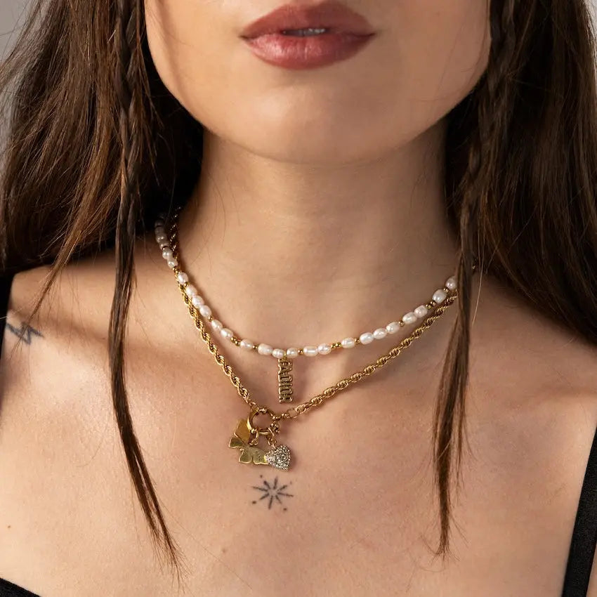 Catania Butterfly Charm Necklace