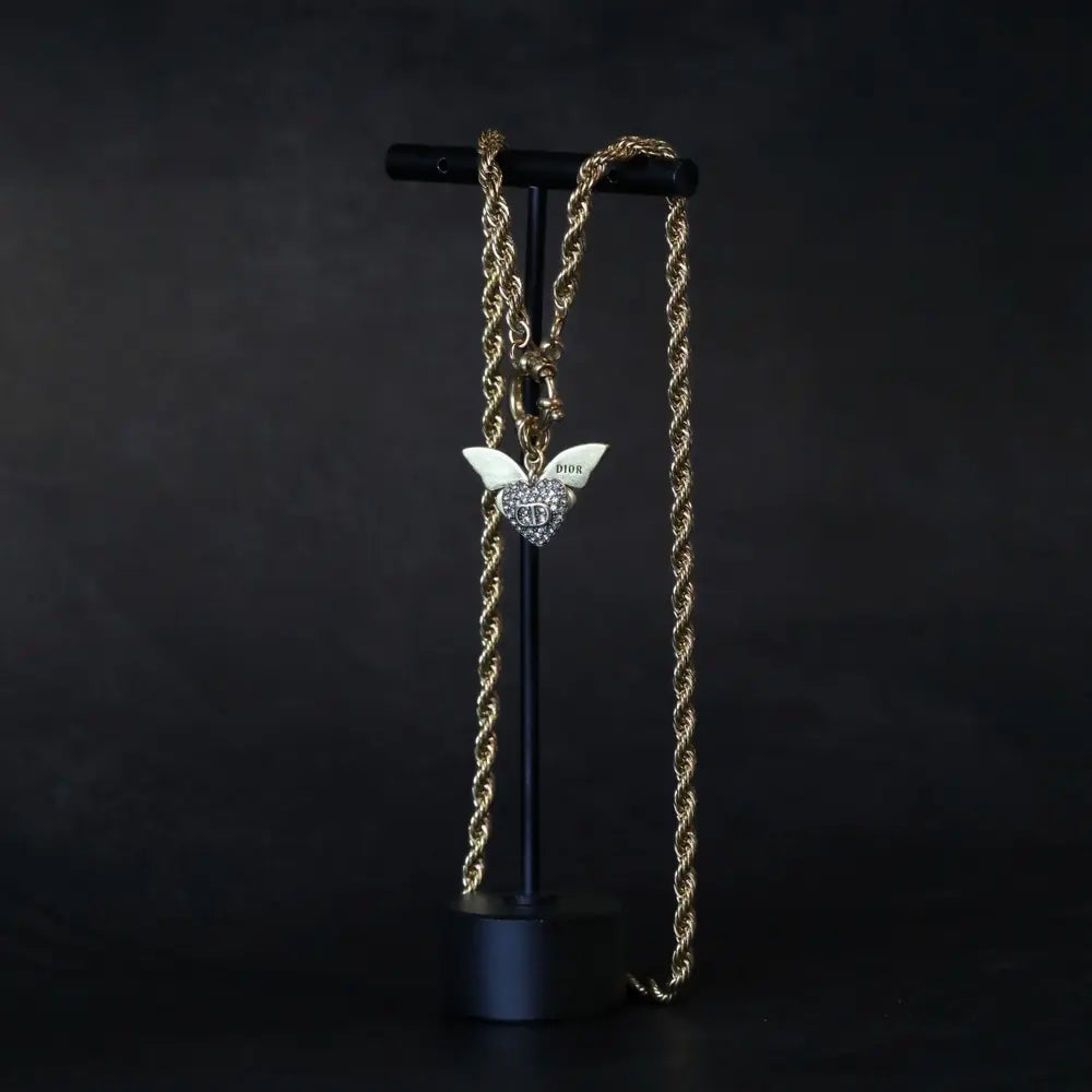 Catania Butterfly Charm Necklace
