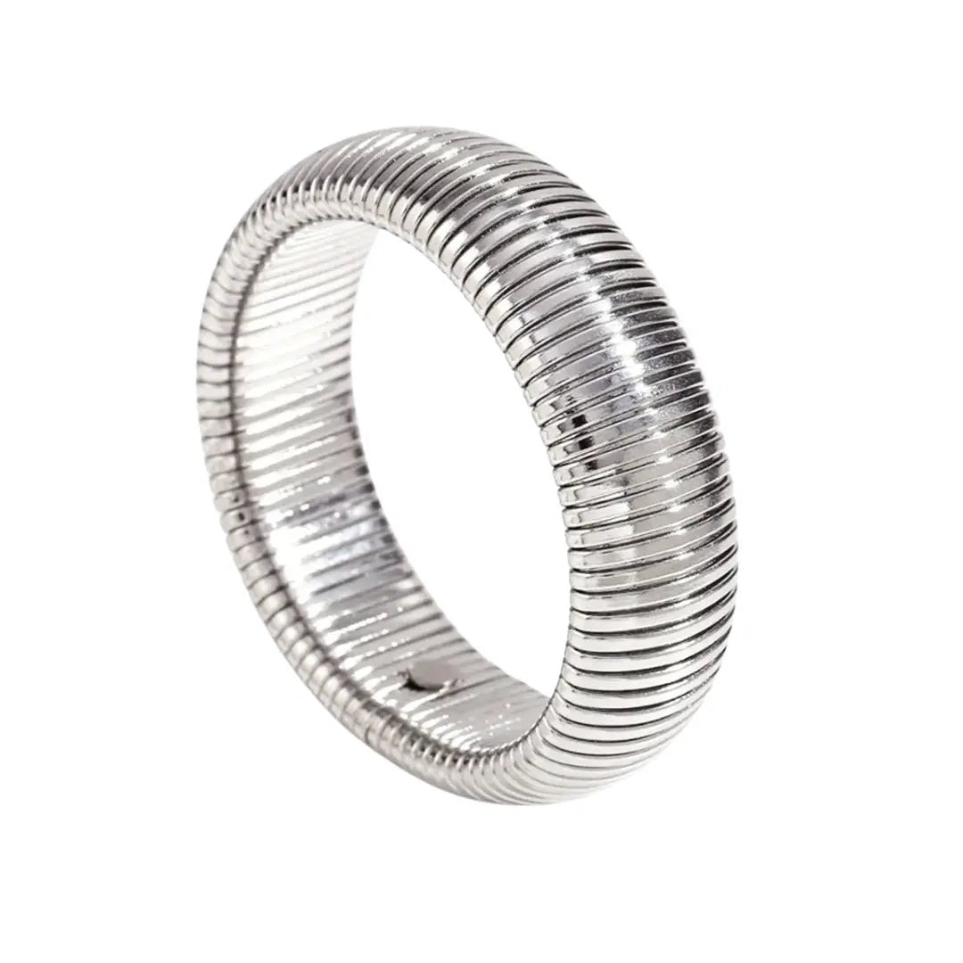 Coil Bracelet- Silver