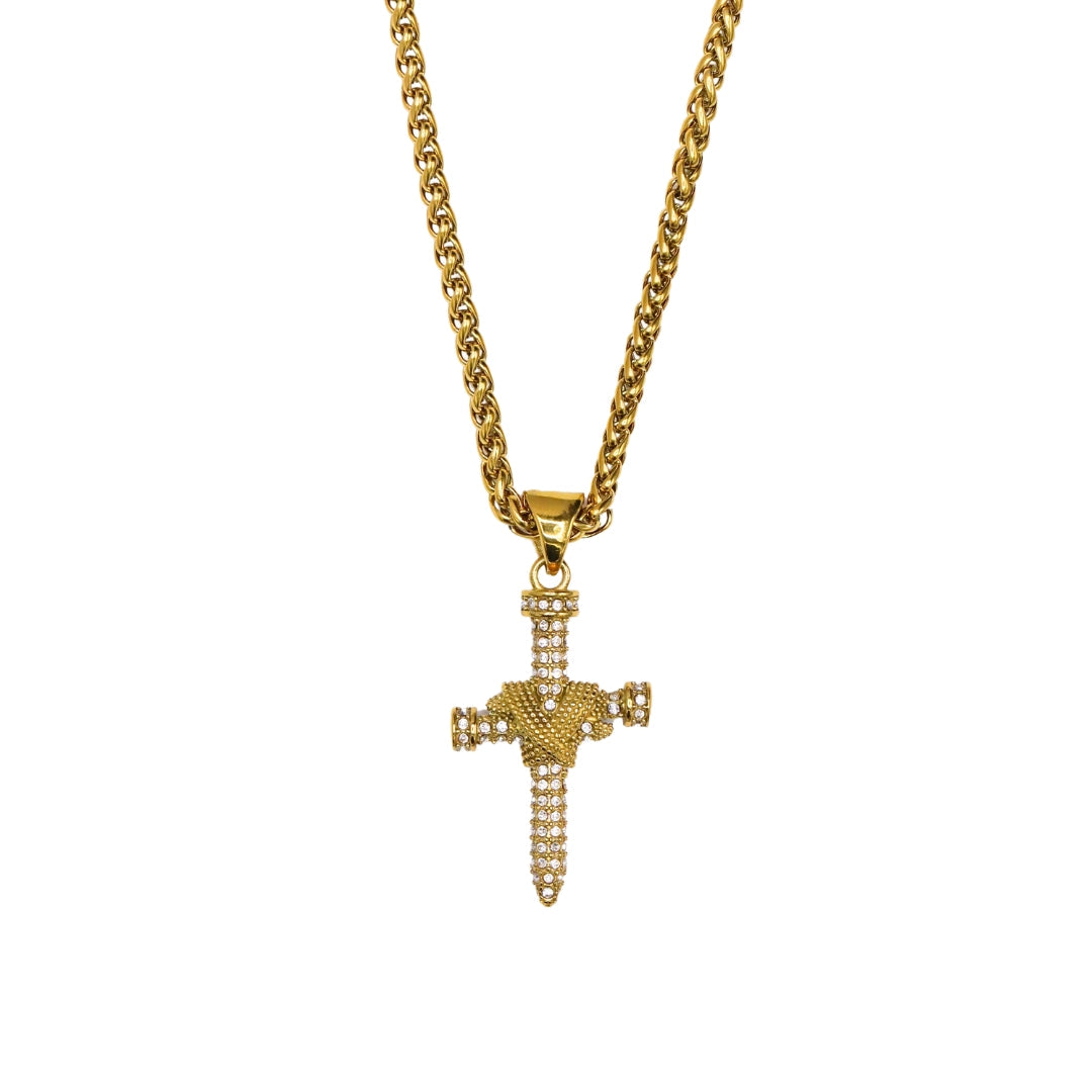 Dagger Cross Necklace