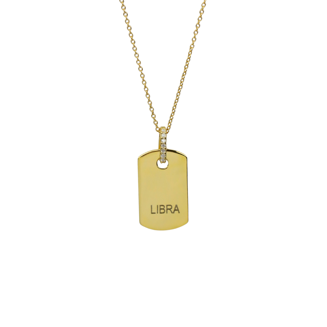 Dog Tag Custom Engraved Necklace