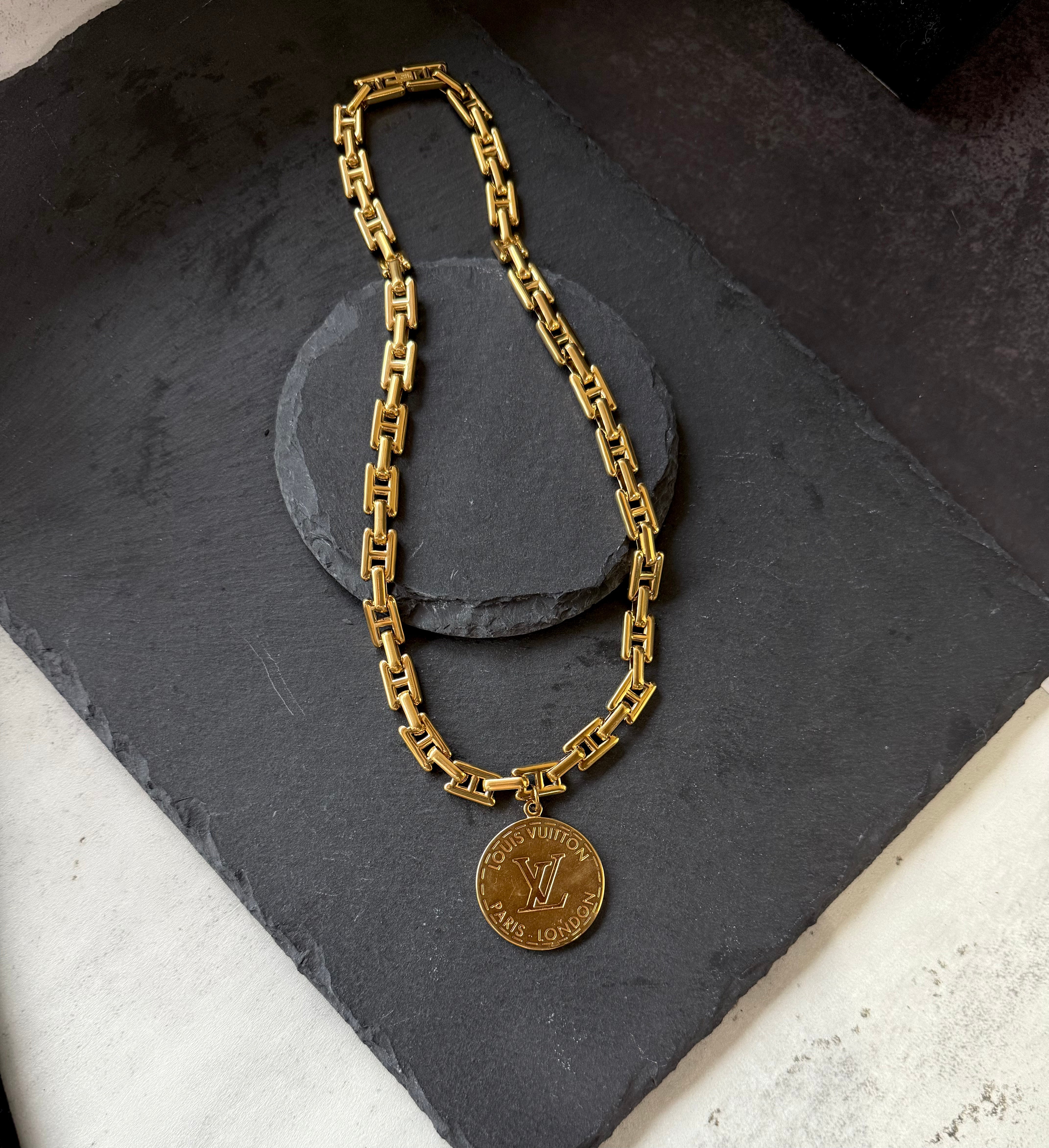 Elektra Gold Coin Necklace