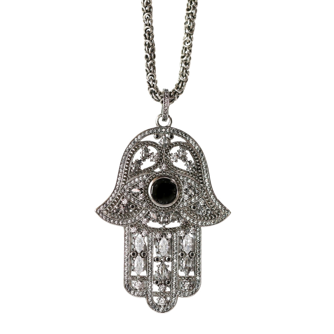 Hamsa Pendant Necklace