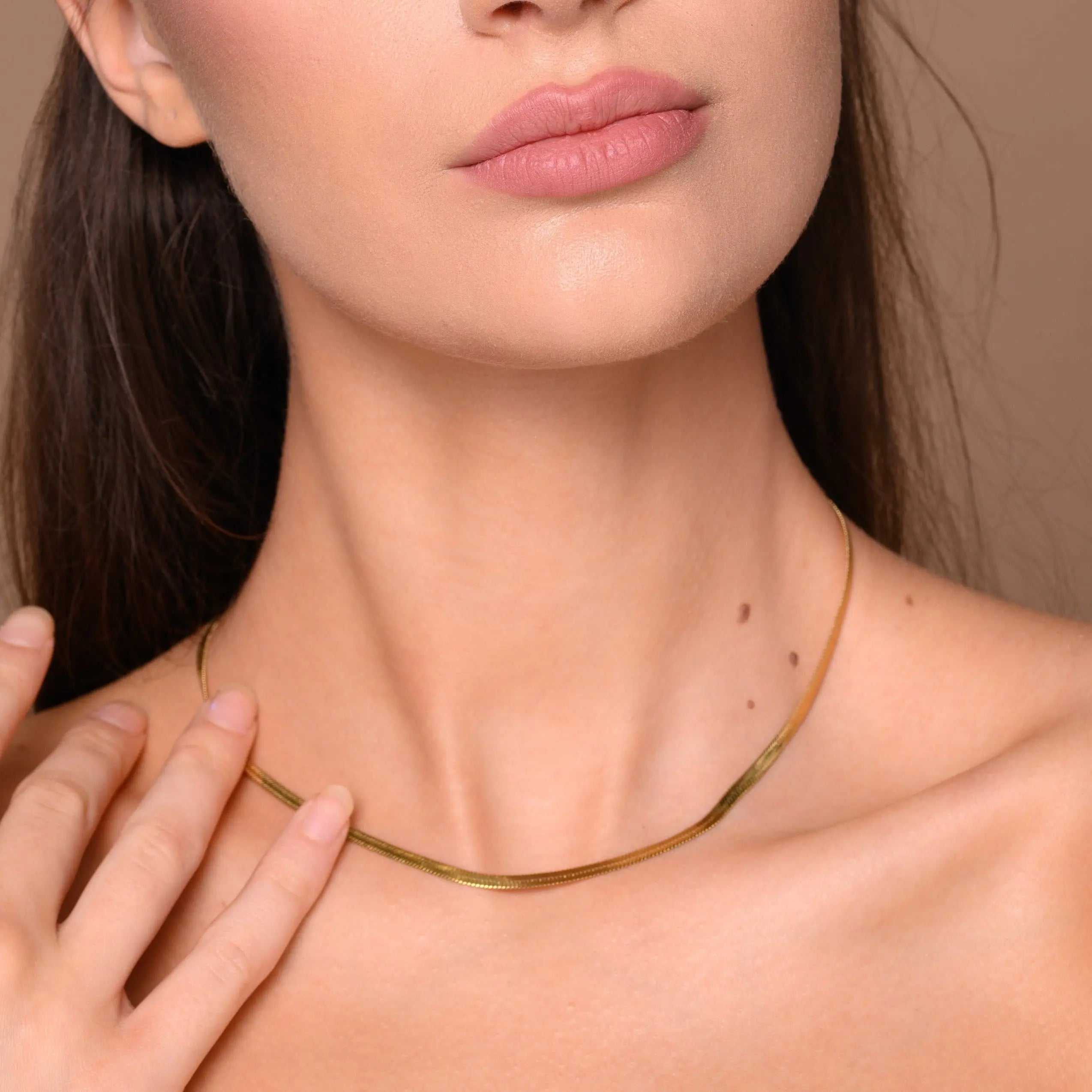 Herringbone Necklace - Ahava J