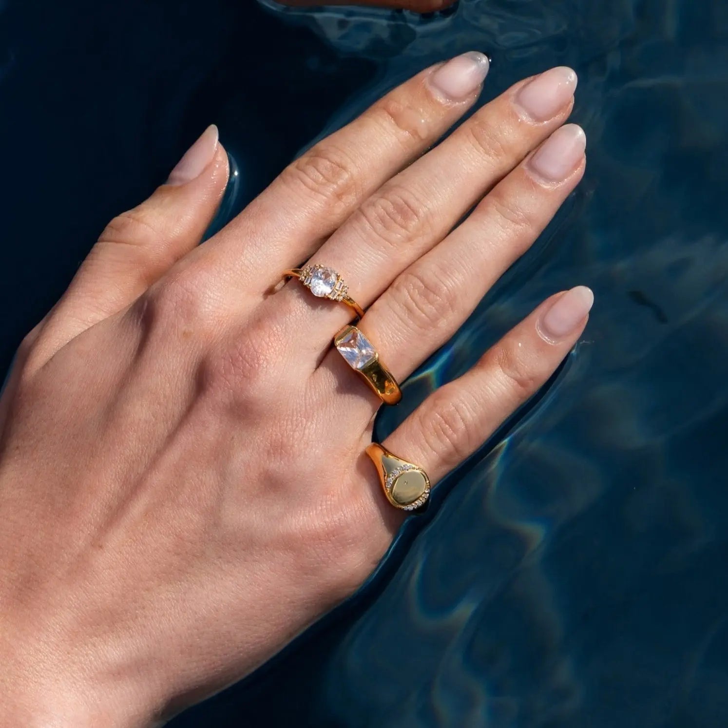 Kaia Crystal Ring