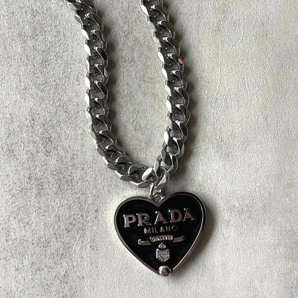Luxe Black Heart Necklace - Ahava J