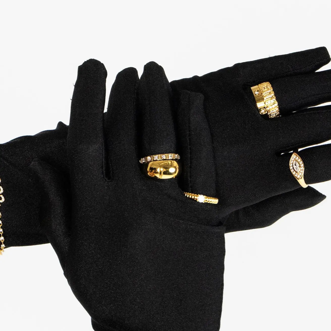 Meegan Crystal Band Ring