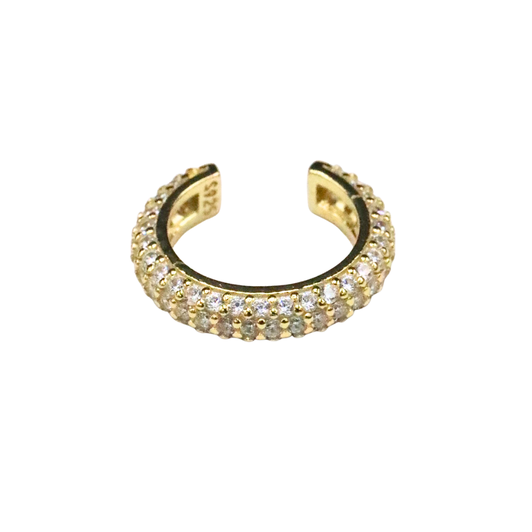 Mini Pave Cuff Earring