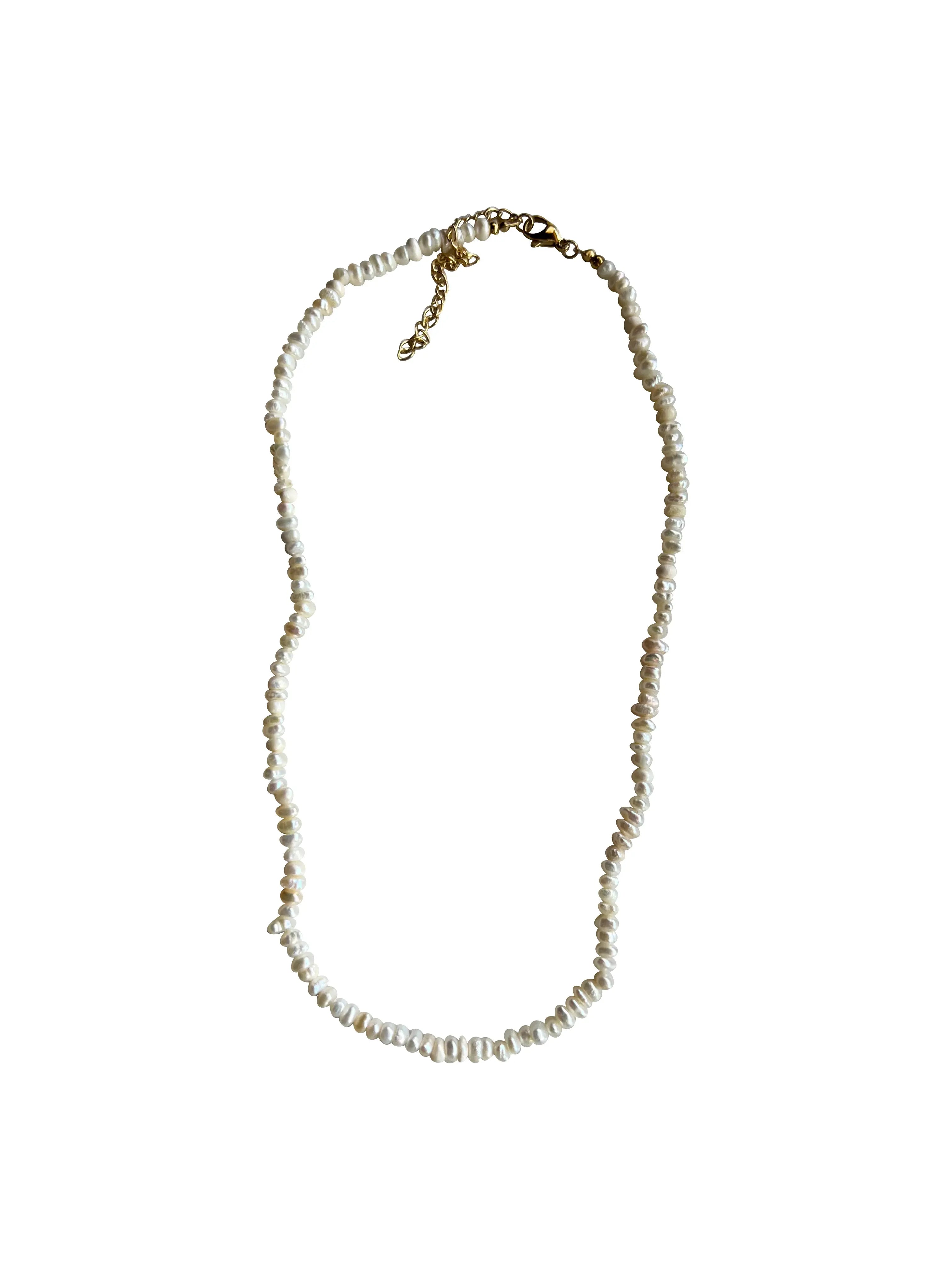 Mya Pearl Choker Necklace - Ahava J