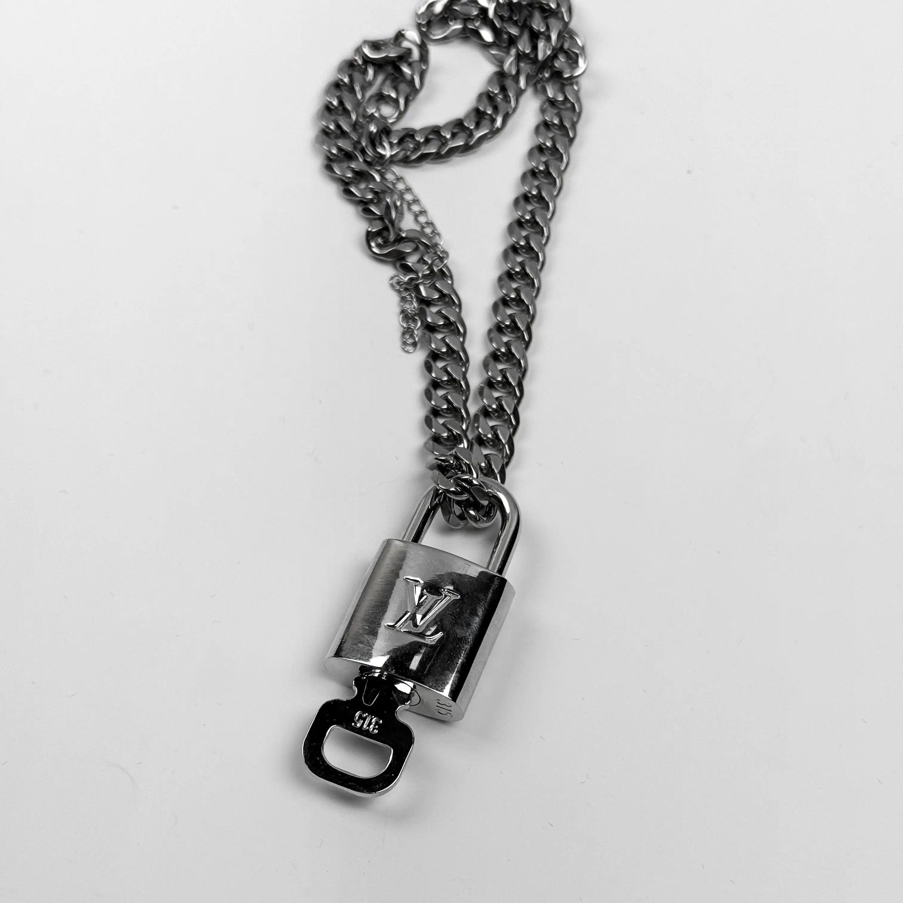 Padlock & Key- Silver