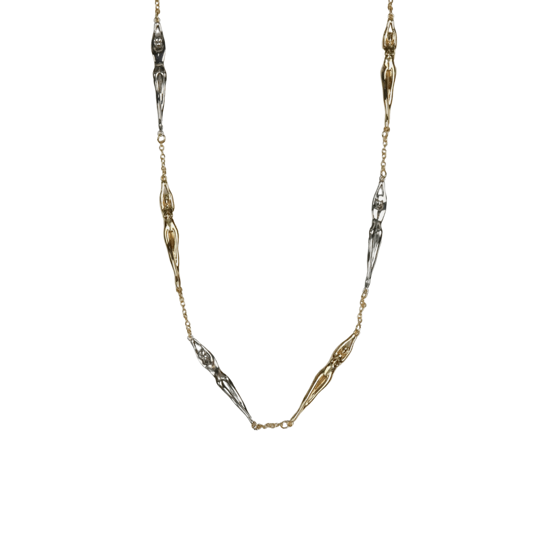 Seductress Mixed Metal Necklace