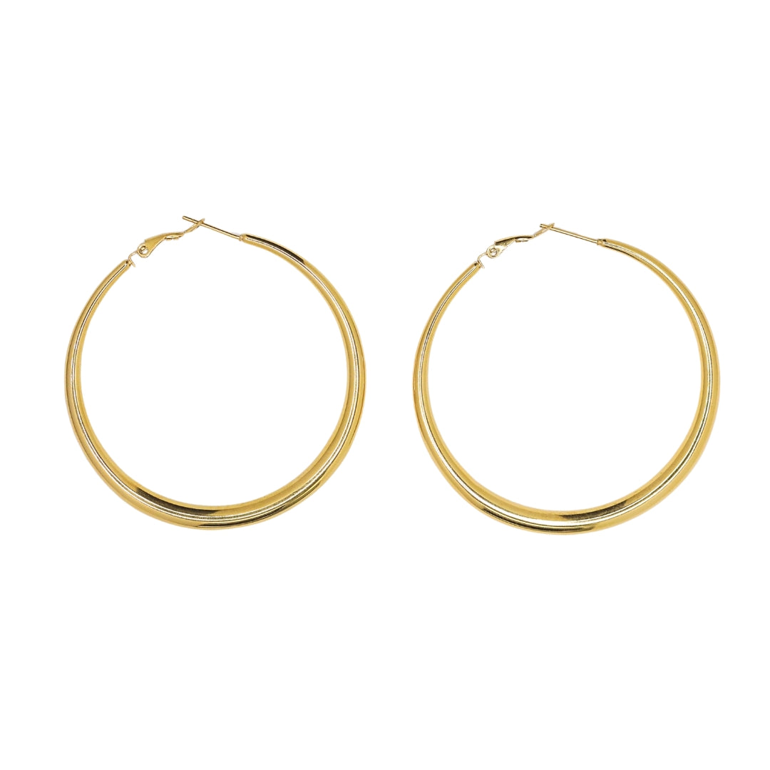 Sloane Statement Hoop Earrings