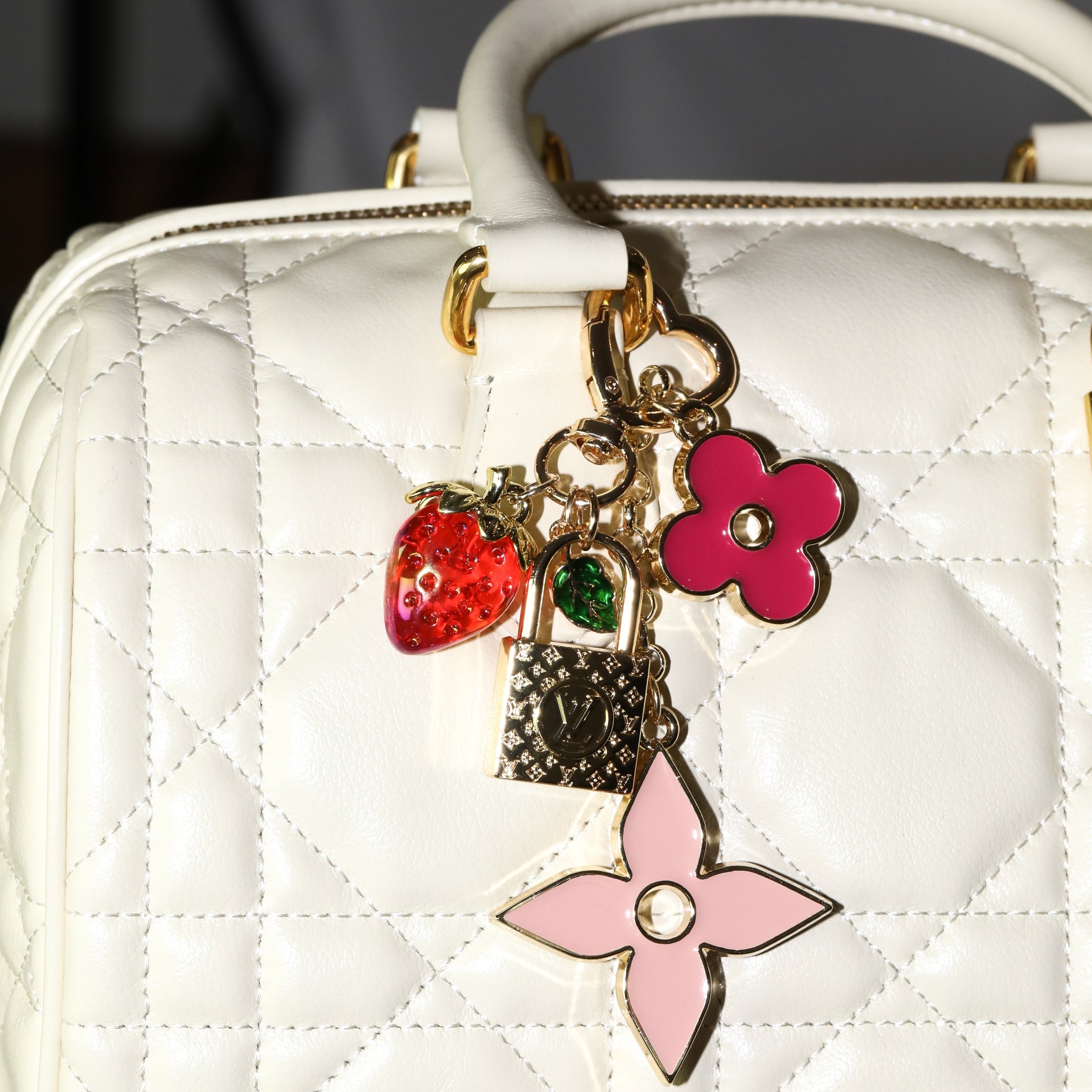 Strawberry Fields Bag Charm