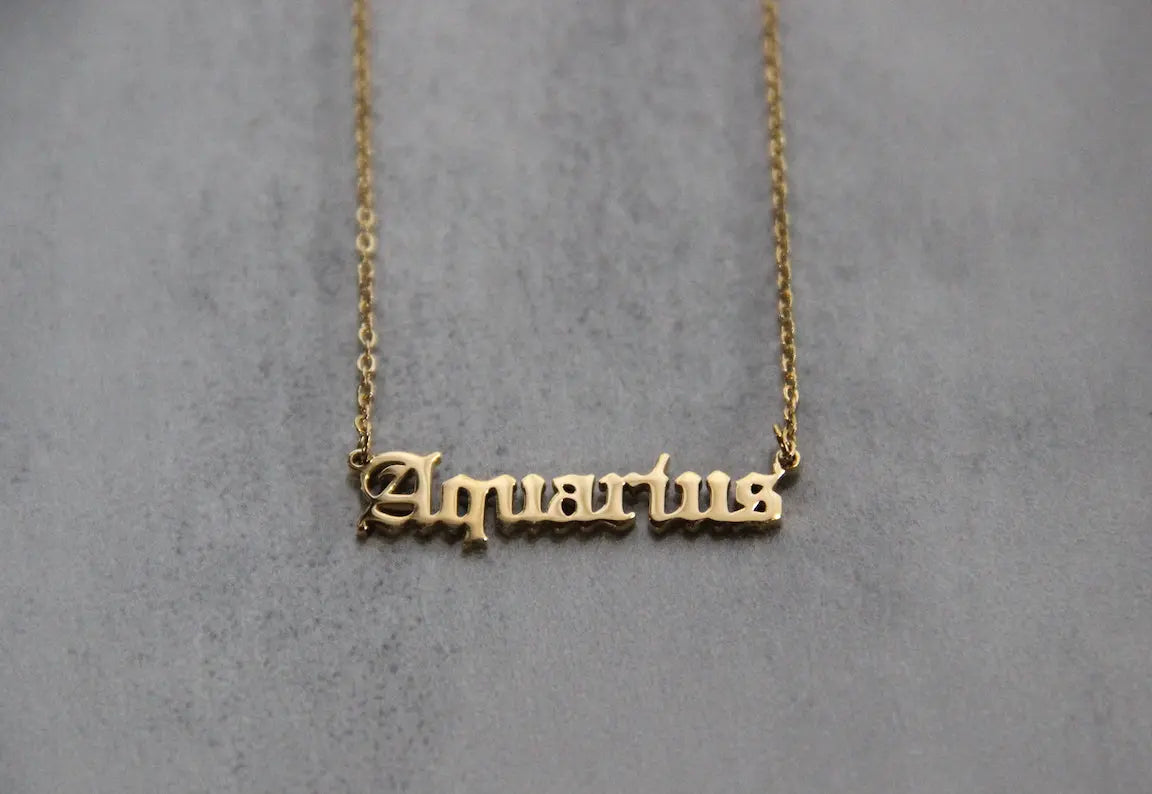 The Zodiac Necklace - Ahava J