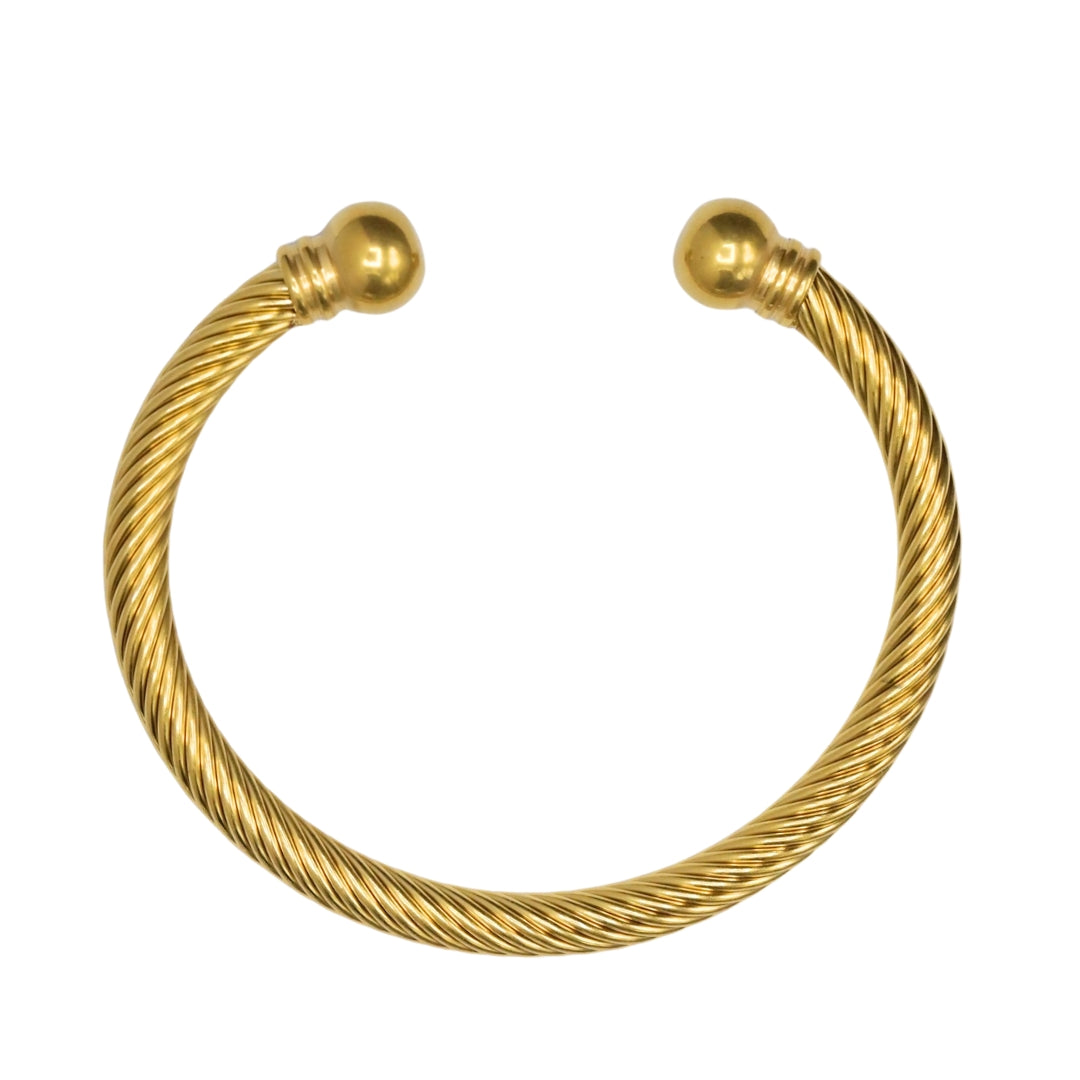 Twist Cable Cuff Bracelet